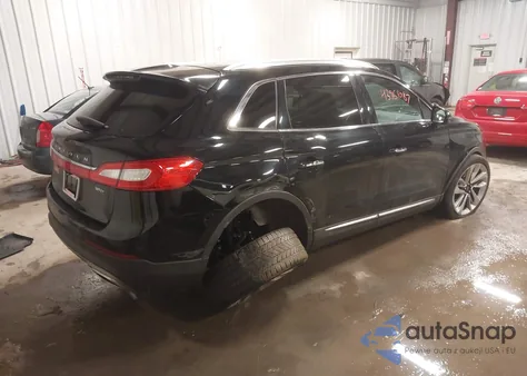 2016 Lincoln Mkx Reserve from USA, damaged, VIN 2LMTJ8LR1GBL64102